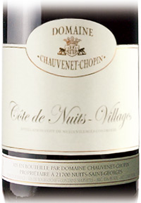 コート・ド・ニュイ・ヴィラージュ 赤  2018