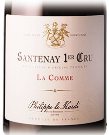 サントネイ ラ・コム 赤 2018