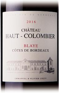 CH オー・コロンビエ 赤 2017
