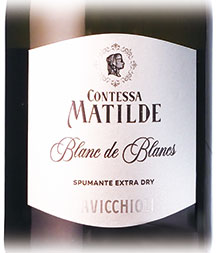 コンテッサ　マチルデ　ブラン・ド・ブラン  発泡白 カビッキオーリ