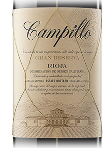 カンピーリョ　グラン・レセルバ 赤　リオハ 2015