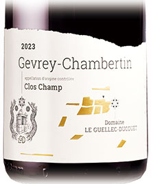 ジュブレ・シャンベルタン 　クロ・シャン赤 2023