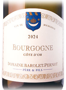ブルゴーニュ コート・ドール・ブラン　2024