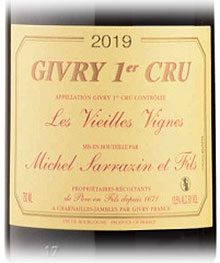 ジヴリー　1er Cru ヴィエイユ・ヴィーニュ 赤2019