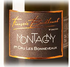 モンタニー　1erCru レ・ボンヴォー白2018