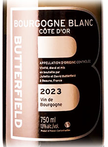 ブルゴーニュ　コート・ドール白　2023