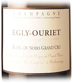 シャンパーニュ・ブラン・ド・ノワール・グラン・クリュ　エグリ・ウーリエ、 正規 ブラン ド ノワール グラン クリュ レ クレイエール NV エグリ